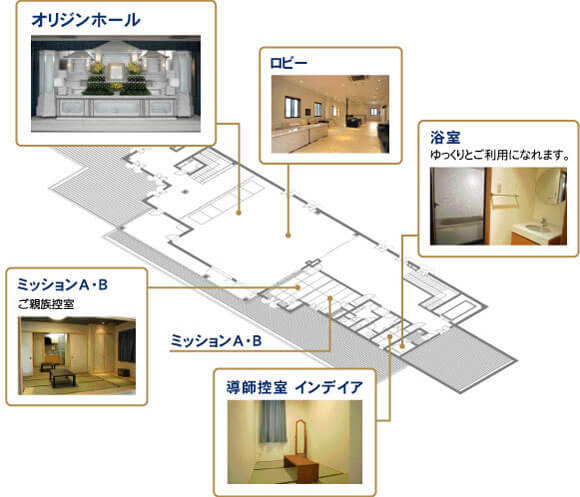 やすらぎホールAiGA設備紹介2階